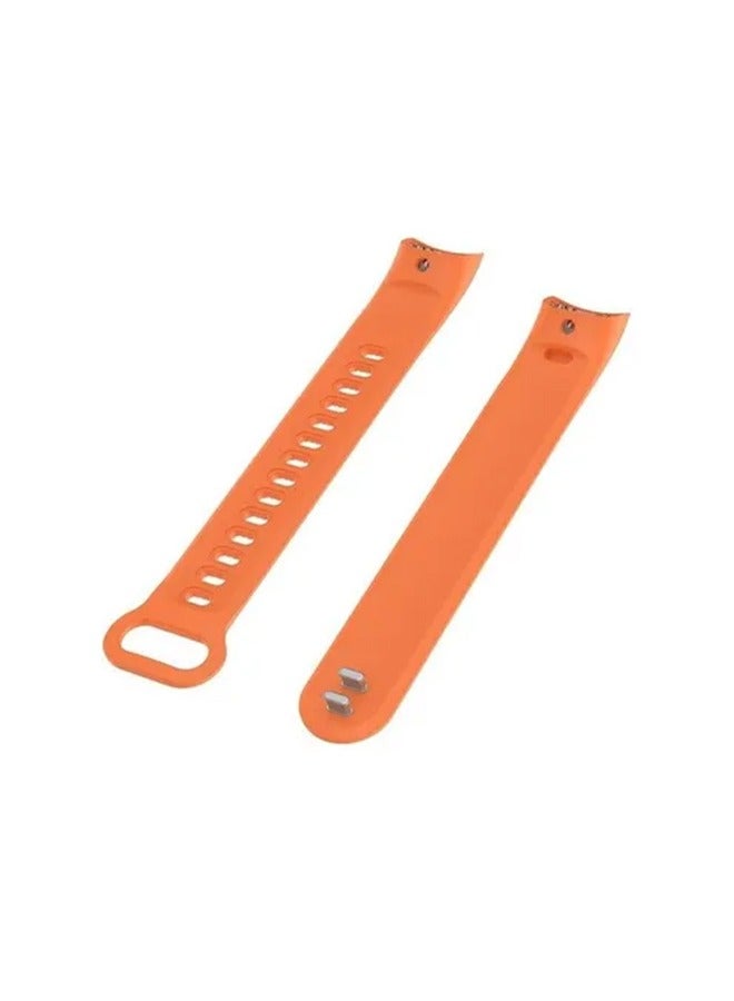 Glory 3 Silicone Watch Replacement Wrist Strap Orange - Image 4