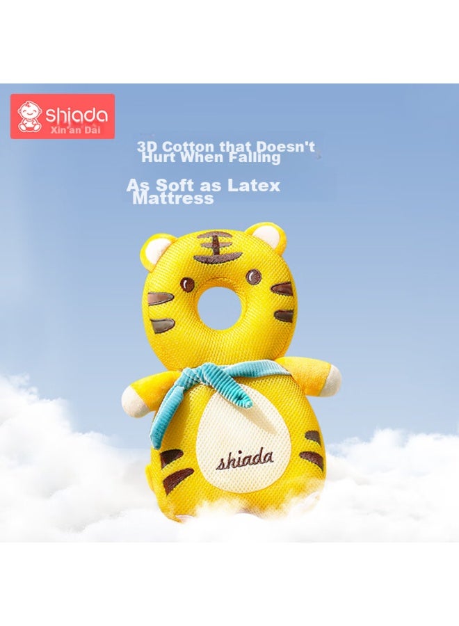 Xinnan Generation Xin'an Dai Baby Anti-fall Pillow, Toddler Walking Anti-fall And Anti-collision Head Protection Pillow, Anti-fall Head Protection Cap, Fully 3d Breathable, Little Tiger - Image 5