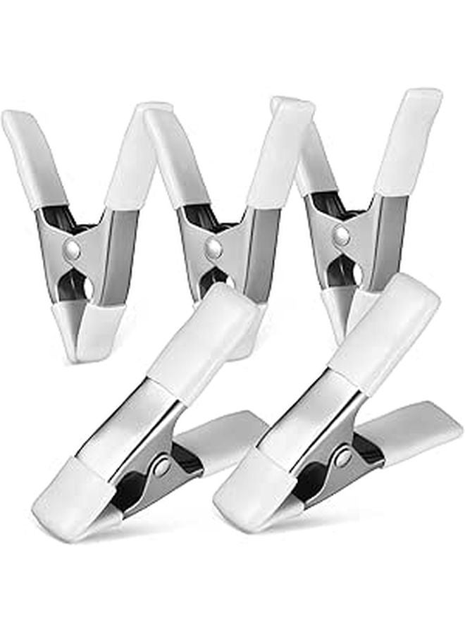 4 Inch Heavy Duty Plastic Photography Backdrop Spring Clamps 4 Pack - Image 1