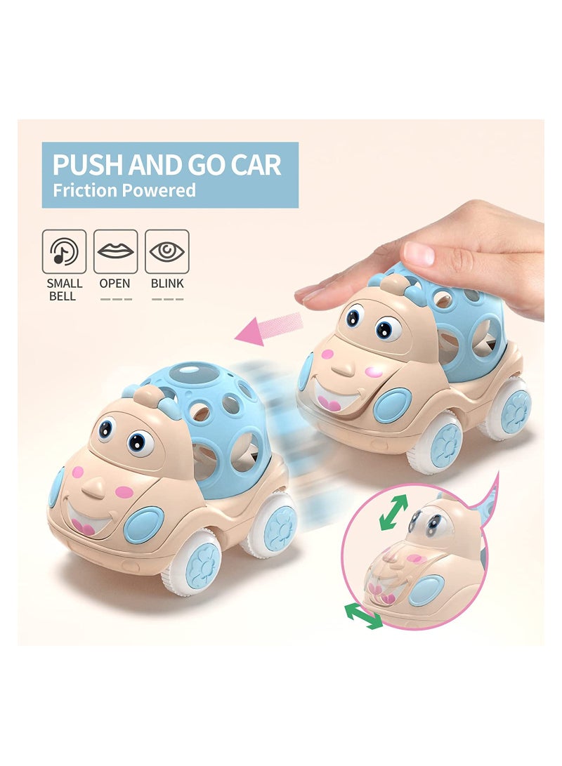 Baby Car Toys Toddler Rattle Roll Toy Vehicles for Infant Push and Go Toy Trucks Preschool Learning Gift Idea for Boys Girls - Image 4
