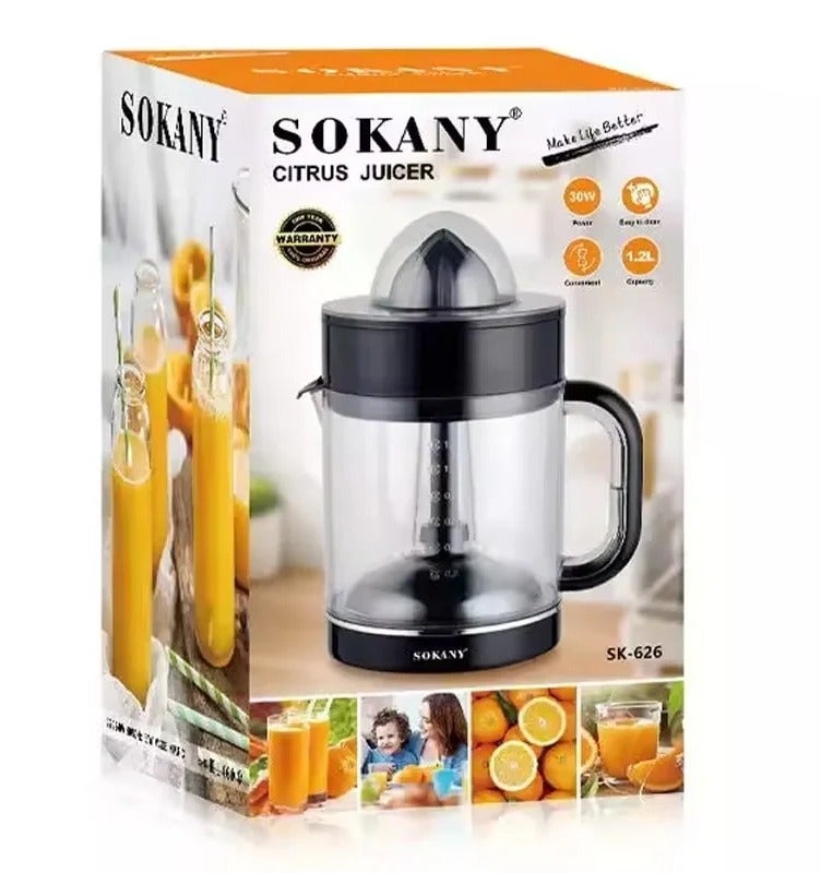 آر إيه أف عصارة حمضيات كهربائية Sokany SK-CZ-626 – قوية وسهلة الاستخدام - Image 5