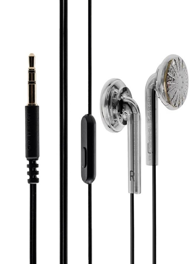 Moondrop Nice Buds Flat-Headed Earbuds with 3.5mm Stereo Plug (Transparent with Mic) - Image 1