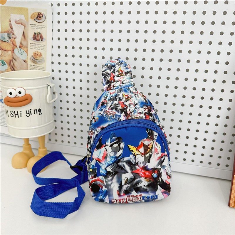 Kids Cartoon Chest Bag Lightweight Fashion Ultraman 5