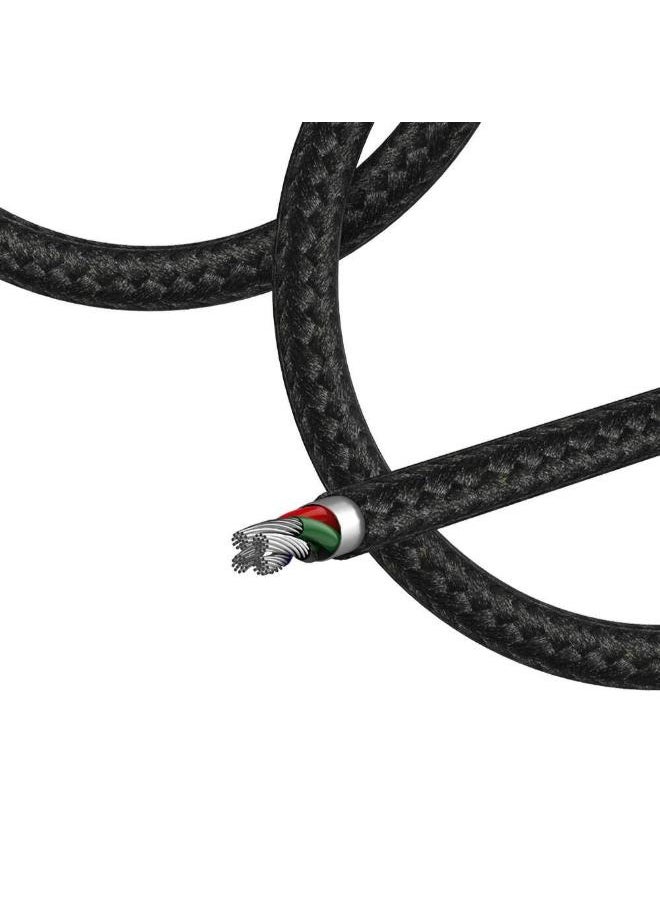 ريتشي - كابل شحن ونقل بيانات Recci RCS-D120 Fast Wind Series 3 في 1، من USB-A إلى Lightning - Type-C - Micro، بطول 1.2 متر - Image 1