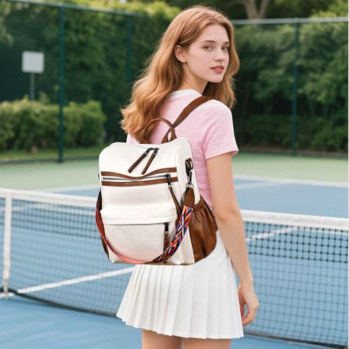 Dora & Liz Womens Backpack Purse Leather Fashion Travel Backpack Purse for Women Designer Ladies Shoulder Bags - Image 2