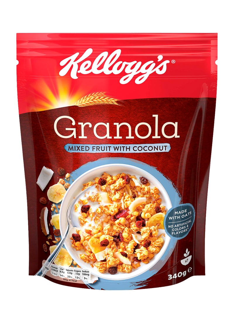 Kellogg's Granola Mixed Fruit With Coconut - Image 1