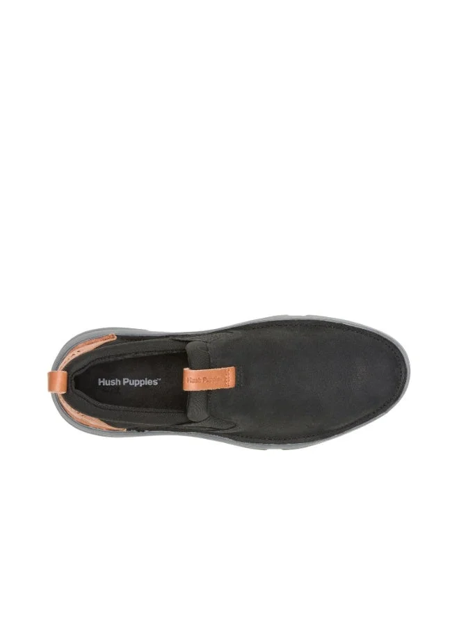 هاش بابيز HUSH PUPPIES Baylor Slip On Shoes for Men - Black