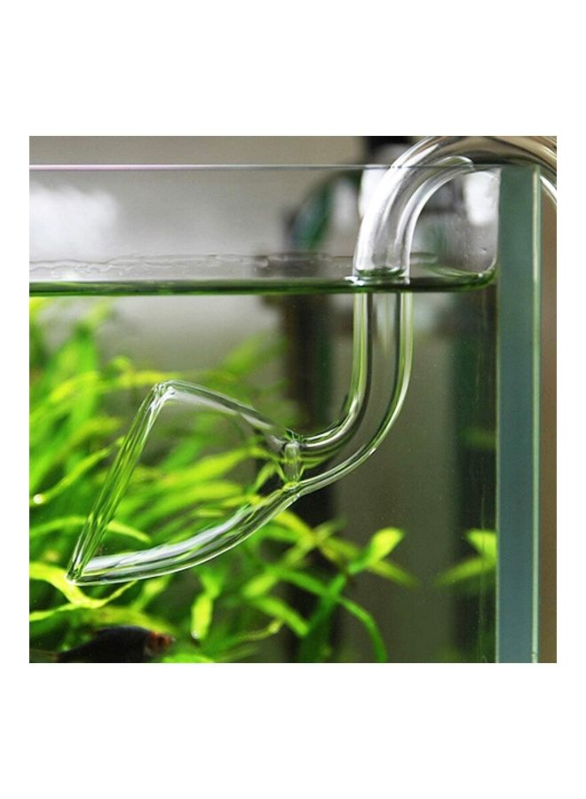 NIBEMINENT Inflow And Outflow Lily Pipe Set For Aquarium Clear  - Image 5