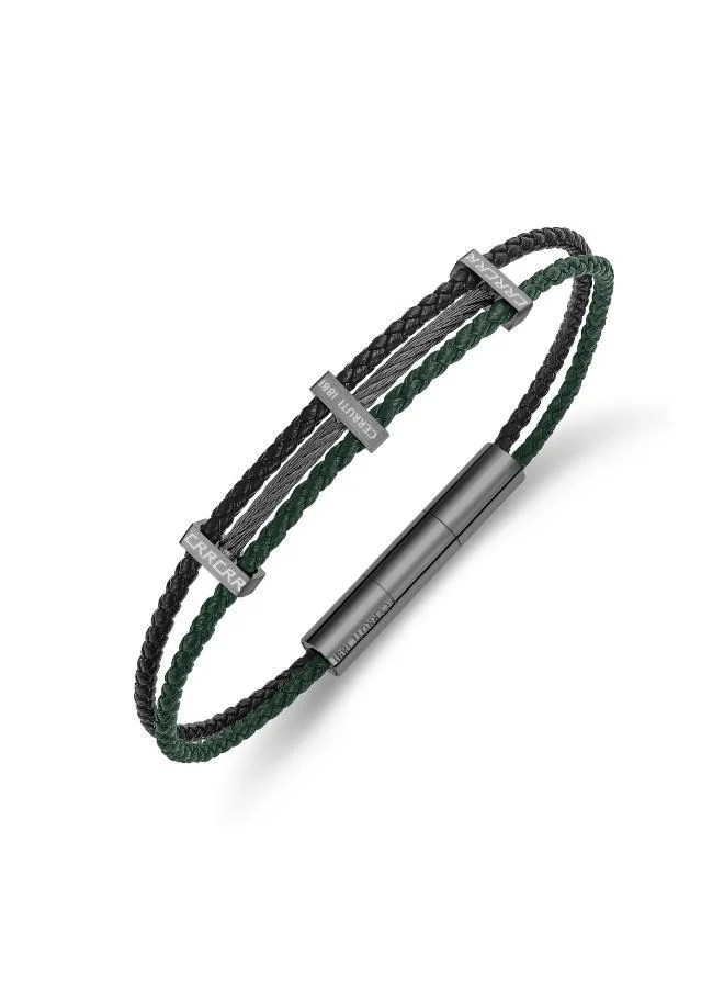 CERRUTI 1881  Vittorio  Braided Bracelet for Men | Best Price UAE