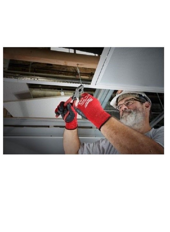 ميلواكي Milwaukee MILWAUKEE 4932471619 CUT LEVEL 3C DIPPED GLOVES SIZE LARGE - Image 3