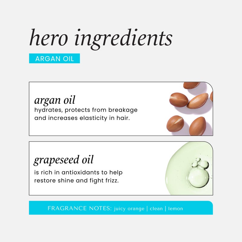 HASK ARGAN Repairing Shine Hair Oil for All Hair Types, Vegan, Color Safe, Gluten-free, Sulfate-free, Paraben-free - Pack of 3 - Image 5