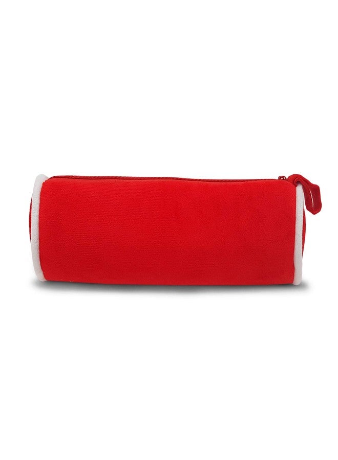 Vritraz Pen Pencil Box Case for School Kids and Students, Cute Fur Soft Toy Pouch Storage Organizer Cylinder Pucca - Image 2