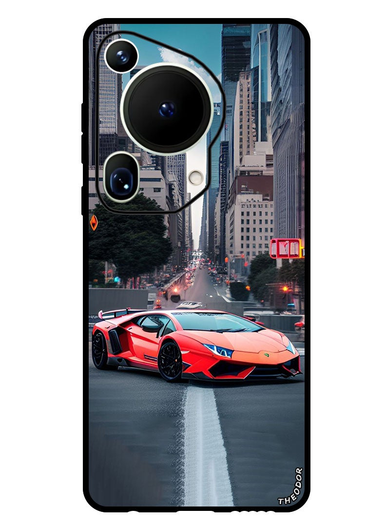 Theodor Protective Case Anti Scratch Shock Proof Bumper Cover For Huawei Pura 70 Ultra Lamborghini 1 - Image 1