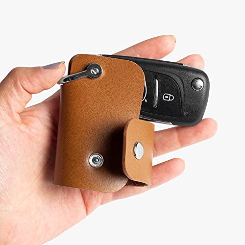 DailyObjects Car Smart Key Remote Cover (Tan) - Image 5
