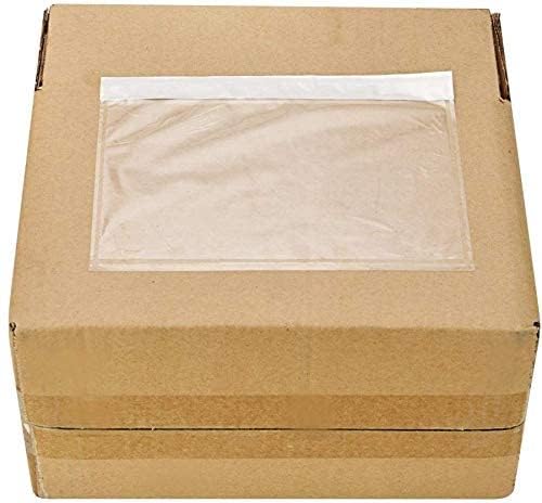 FungLam 6" x 9" Clear Adhesive Top Loading Packing List Pouches Shipping Label Envelopes (200 Pack) - Image 5