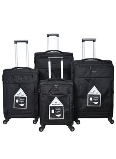 MORANO Morano Canvas Travel Bags set of 4 Pieces Size 32/28/24/20 inches  - Image 2