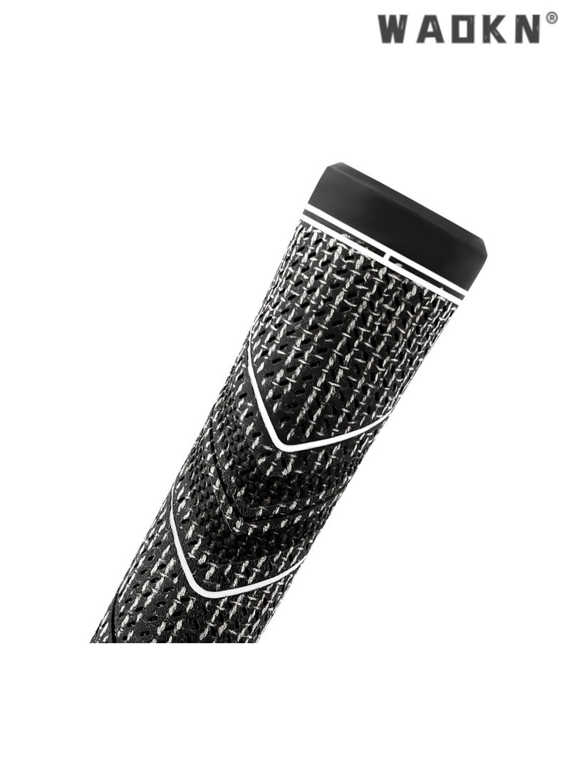 WAOKN Gray Cotton-Line Rubber Golf Grip,Standard Size, Ergonomic Design for Enhanced Comfort and Control, Ideal for All Skill Levels, Durable and High-Performance Materia, Perfect for Golf Enthusiasts - Image 4