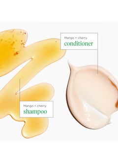 Briogeo Superfoods Mango + Cherry Balancing Shampoo And Conditioner Set Replenish Dull Dry Hair And Supports Healthy Hair And Scalp Vegan Phalate & Parabenfree 25 Ounces  - Image 5