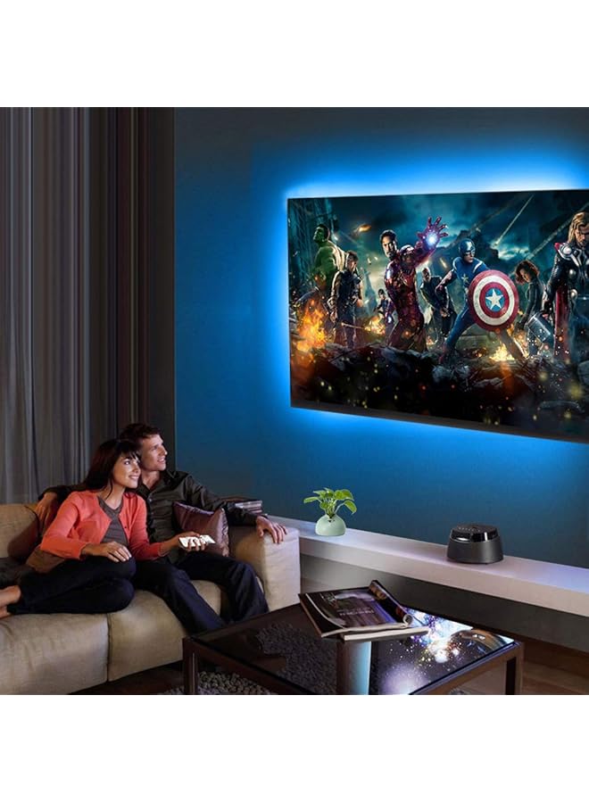 erorex Led Strip Lights 6.56Ft For 40 60In Tv Usb Backlight Kit With Remote 16 Color 5050 Bias Hdtv For 40 60 - Image 2