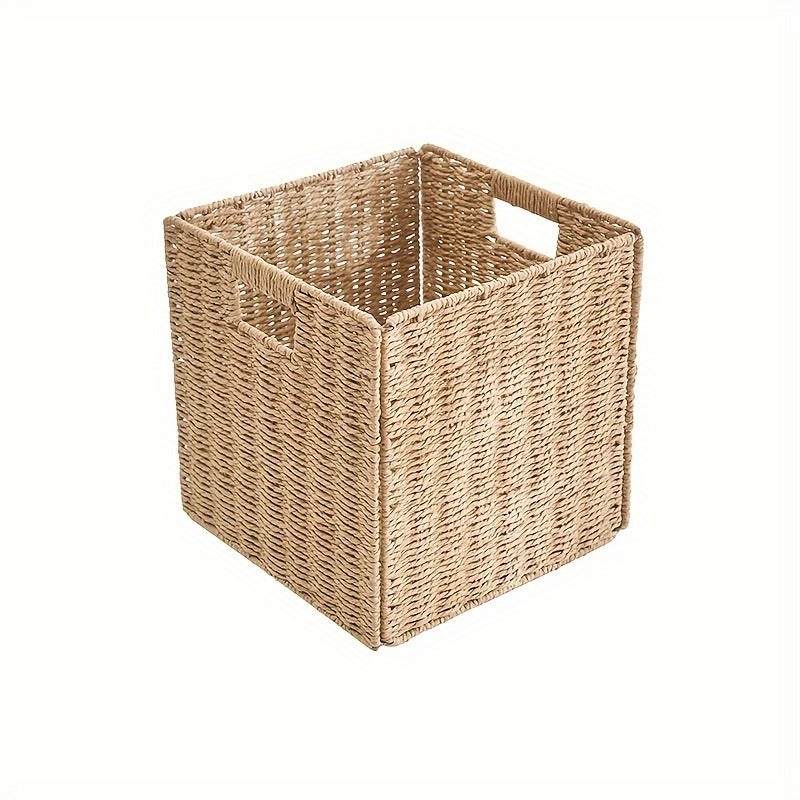 Versatile Foldable Storage Basket - Perfect for Bedroom, Living Room & Dorm Organization - Image 5