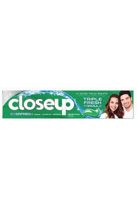 Closeup Triple Fresh Formula Gel Toothpaste Menthol Fresh 100ml