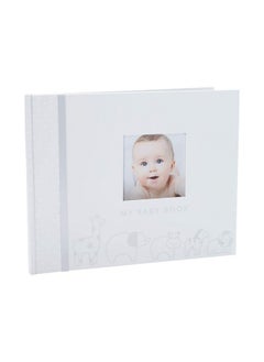 pearhead Pearhead Baby Memory Book, Gender-Neutral Jungle Theme, First 5 Years Milestone Journal For Baby Girl or Baby Boy, Newborn Keepsake, Included No-Touch Ink Pad For Baby's Hand and Footprint  - Image 2