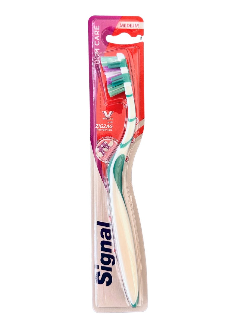 Signal - Signal Gum Care Medium Toothbrushes multicolour - Image 1