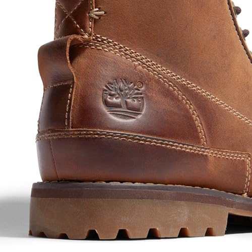Timberland حذاء تيمبرلاند للرجال من مجموعة Earthkeepers® الأصلي المتين من الجلد بارتفاع 6 إنش، بني متوسط، مقاس 10.5 أمريكي - Image 2