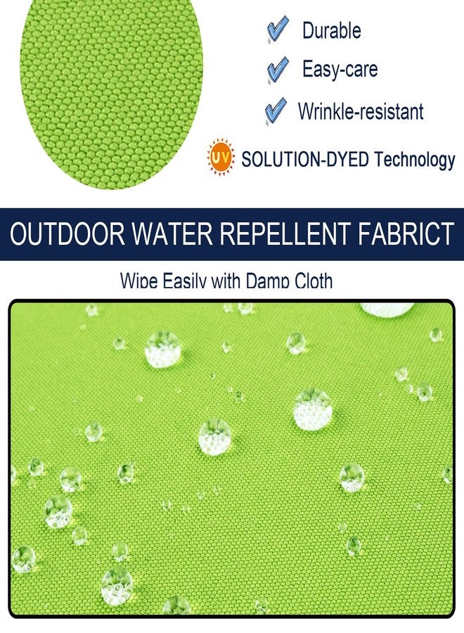 NettyPro Outdoor Loveseat Bench Cushion Cover 48 x 18 x 3 Inch, Water Resistant UV Protection Patio Furniture Swing Cushion Slipcover with Zipper, Replacement Cover Only - Image 2
