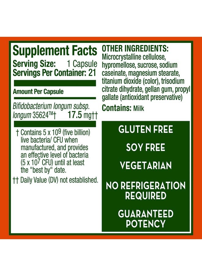 Align بروبيوتيك قوي إضافي للبروبيوتيك للنساء والرجال 1 علامة تجارية موصى بها من قبل الأطباء‡ 5X المزيد من البكتيريا الجيدة^ للمساعدة في دعم نظام هضمي صحي* 42 كبسولة - Image 3