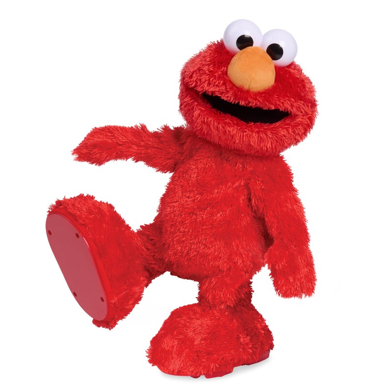 Just Play Sesame Street Hokey Pokey Elmo 14 Interactive Plush Toy Sings Dances Plays Music Bilingual Stuffed Animal for Pretend Play Soft Huggable Ages 18 Months and Up by Just Play - Image 3