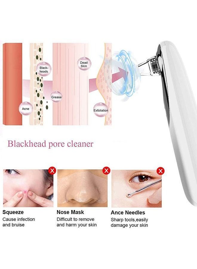 Y&D DMG Blackhead Remover Vacuum with Camera(Wifi Real Time Skin Screen) Upgraded Face Suction Pore Cleanser and 4 Replaceable Probes a 4-piece set of Acne Removal Tools  - Image 4