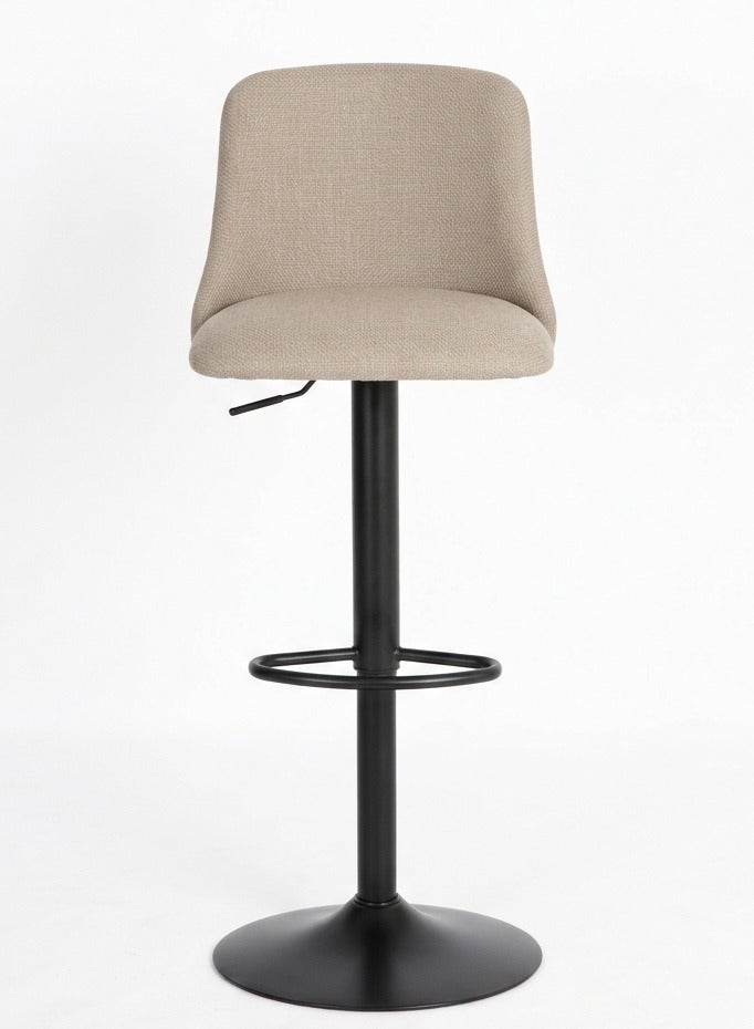 TarafCom Modern bar stool upholstered in fabric - Image 1