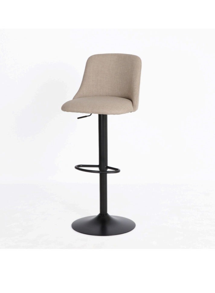 TarafCom Modern bar stool upholstered in fabric - Image 5