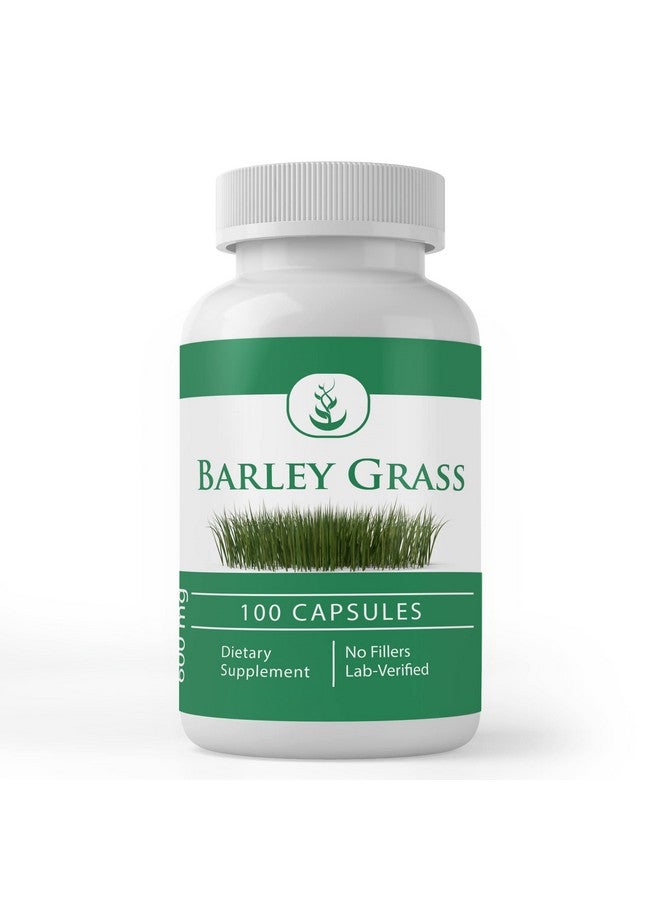 PURE ORIGINAL INGREDIENTS عشب الشعير الأصلي النقي، (100 كبسولة) دائمًا نقي، بدون إضافات أو مواد حشو، تم التحقق منه في المختبر - Image 1