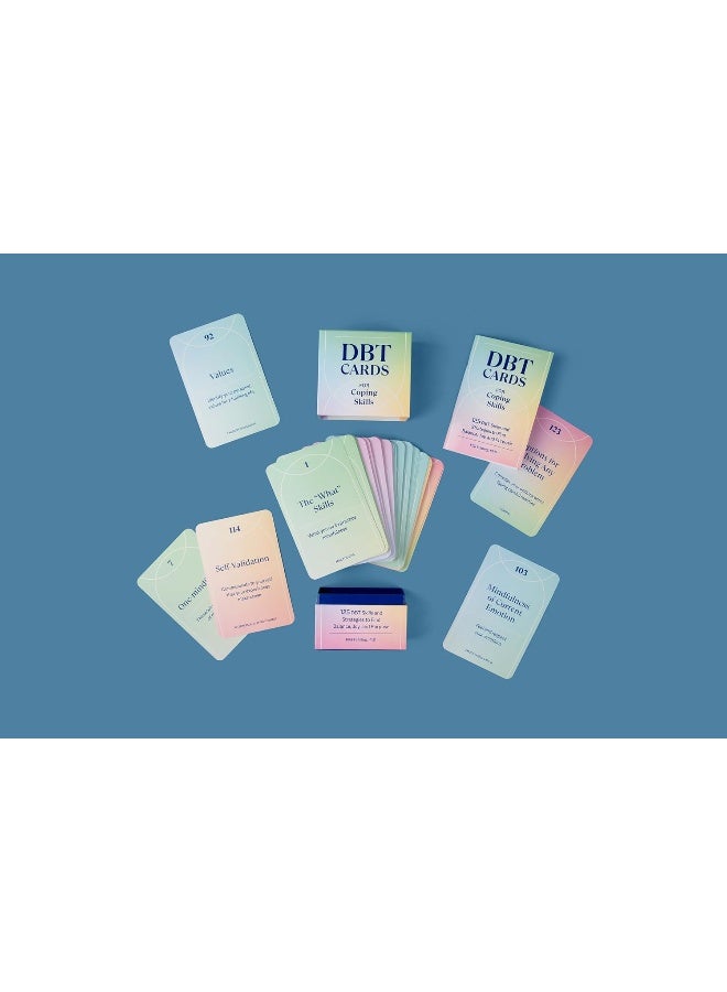 DBT Cards for Coping Skills: 125 DBT Skills and Strategies to Find Balance, Joy, and Purpose