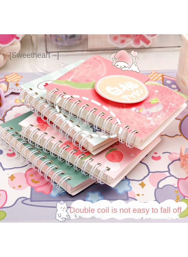 Bluejw Velcro Buckle Pocket Book Portable Cartoon Coil Small Book Student Loose-leaf Book Coil Notebook Wholesale - Image 2