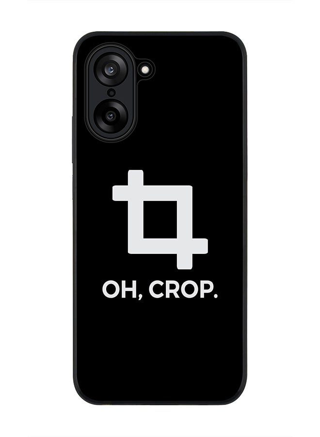 Stylizedd غطاء حماية رفيع لهاتف OnePlus Nord CE5 / Ace 5 Racing، حماية كاميرا، غطاء هاتف مضاد للصدمات - أوه كروب - Image 1