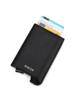 Riblor Riblor Santino Italian Leather Popup Card Holder Black  - Image 3