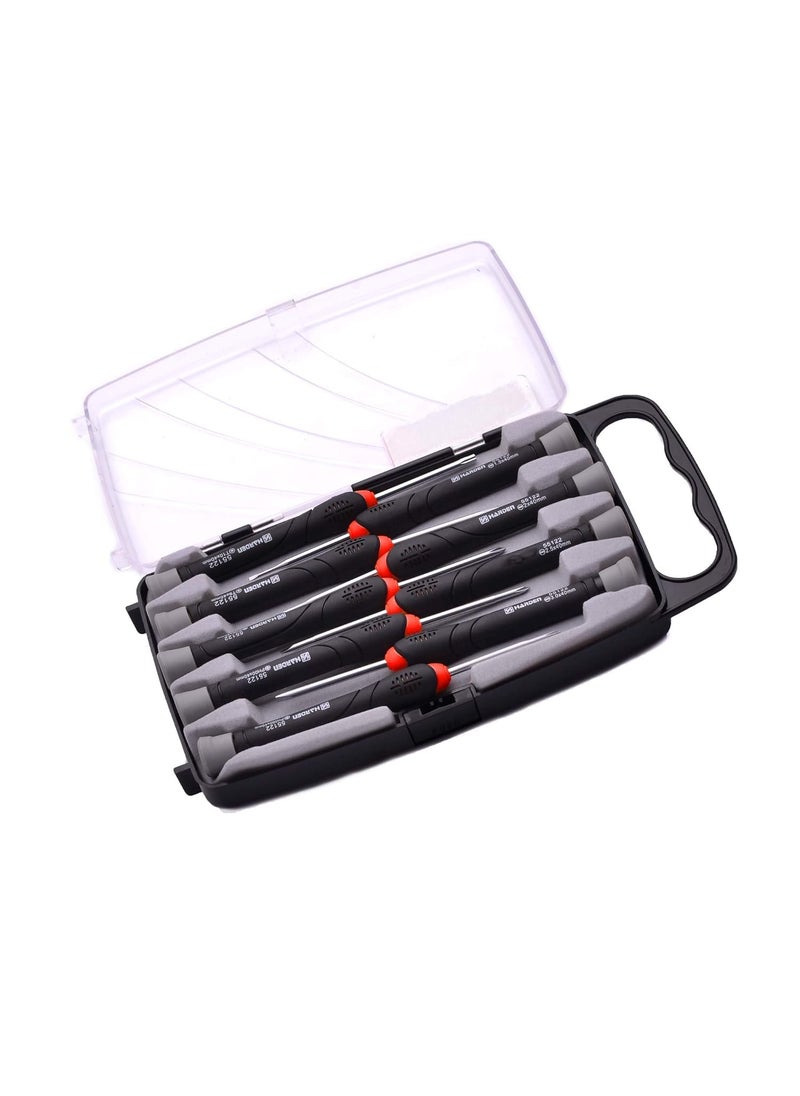 Harden Harden 9pcs Precision Screwdriver Set (Includes Slotted (4Pcs), Phillips (3Pcs) & Torx (2Pcs) - Professional Series 550122 B  - Image 2