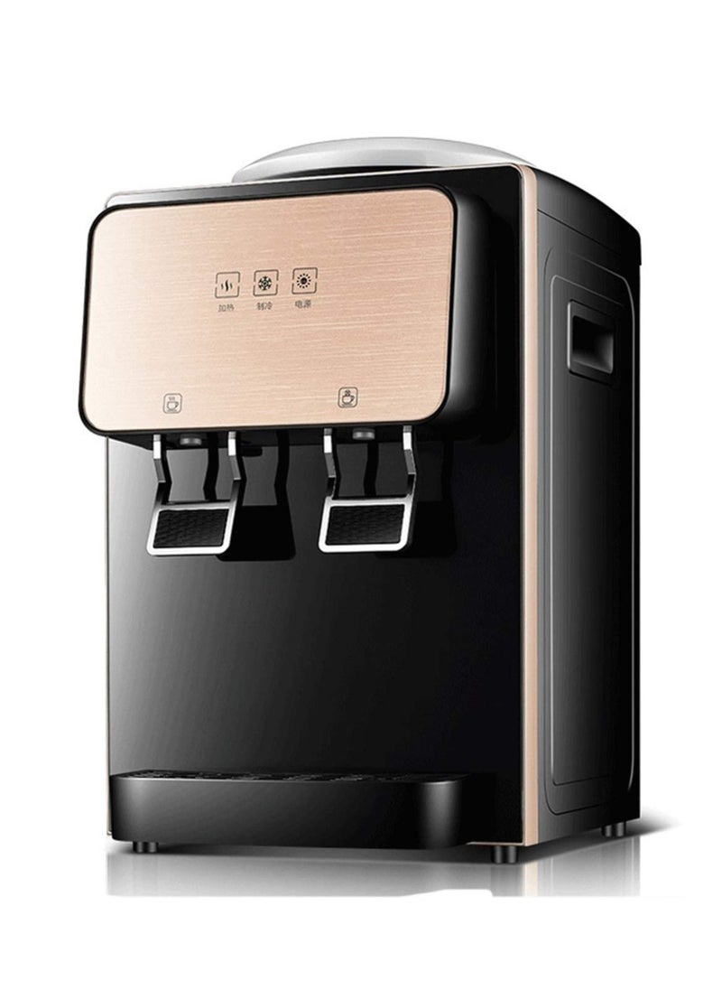 Generic - Household Mini Water Dispensers,Top Loading Water Cooler Dispenser 5 Gallon Normal Temperature Water and Hot Water Dispensers,Table top Home Small Office Use(Ice warm) - Image 1