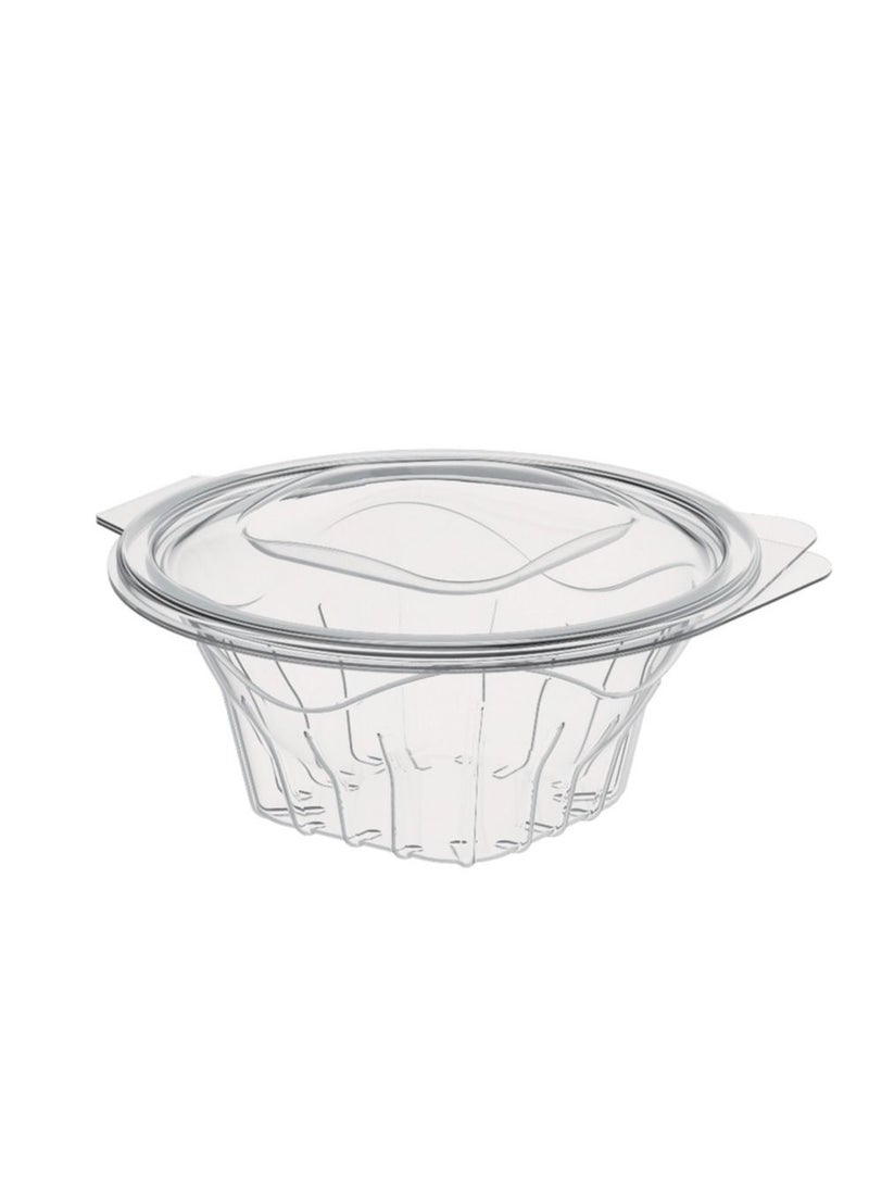 10-pieces Salad Containers with Hinged Lids 16oz