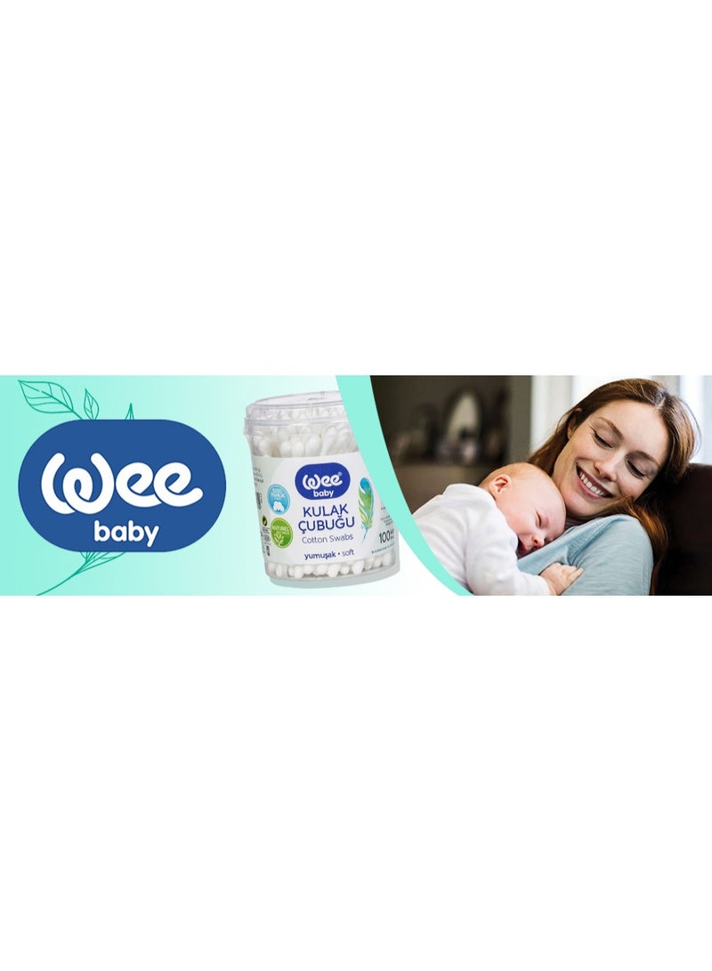 Wee Baby Cotton Buds, 200 pieces - Image 3
