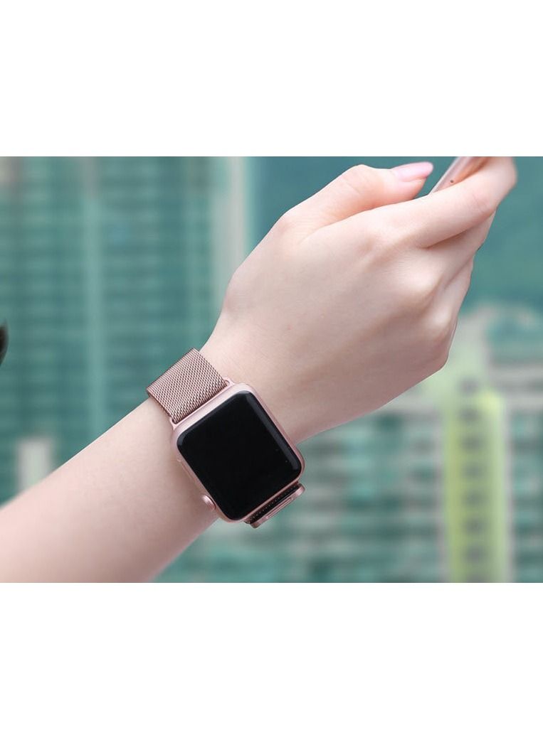 GULFLINK Metallic Watch Band 220mm Length For iWatch 42/44/45 mm - Image 3