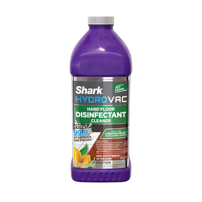 Shark HydroVac Household Disinfectant Cleaner, Kills 99.9% of Bacteria & Viruses, Compatible with Shark HydroVac 3-in-1 Multi-Surface Cleaners on Hardfloor, Stone, Laminate & Tile, Purple, WDCD60 - Image 1