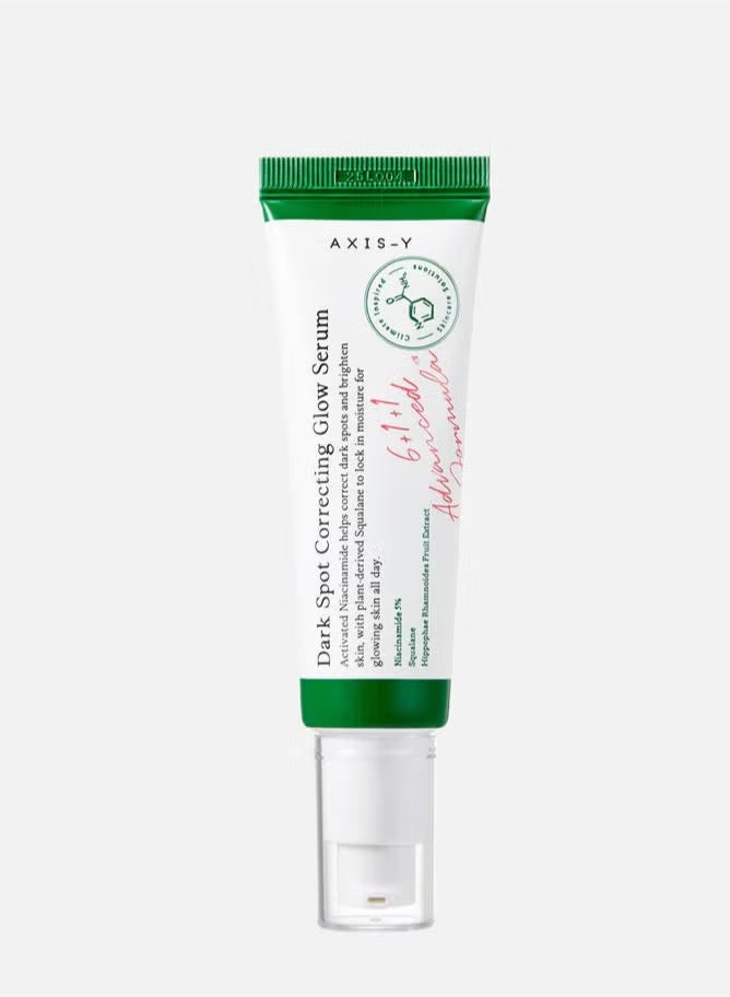 AXIS-Y Dark Spot Correcting Glow Serum - 50ml with 5% Niacinamide, Plant-derived Squalane for Even Skin Tone, Brightening, and Moisturizing  - Image 2