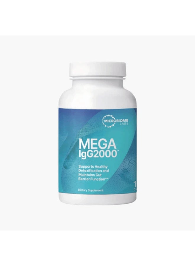 Microbiome Labs ميغا IGG2000 120 كبسولة - Image 1