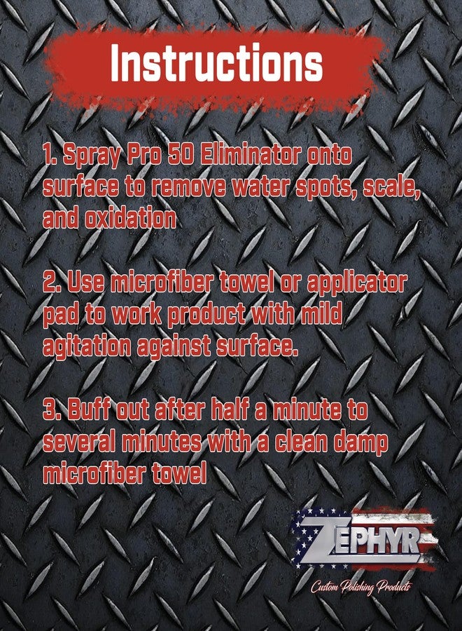 Zephyr Custom Polishing Products Pro-50 Eliminator (16oz) - Image 2