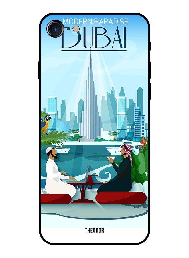 Theodor Protective Case Cover For Apple Iphone SE 2022 Dubai Paradise - Image 1