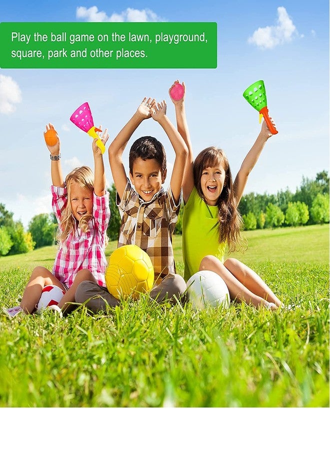 Dezva Catch Ball Games Fun Outdoor Indoor Backyard Games for Teens and Adults, Activities Hand and Eye Concentration Exercise Game(Color May Vary) - Image 3